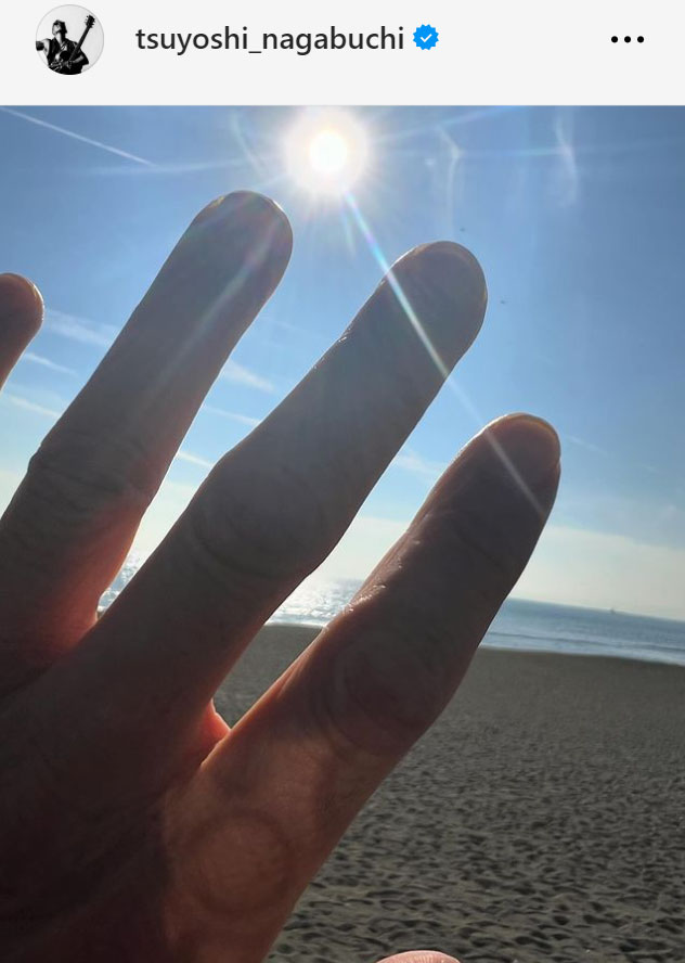 長渕剛のインスタグラムから