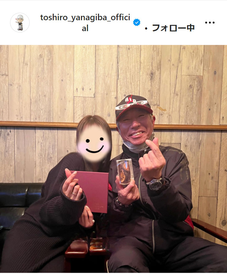 柳葉敏郎のインスタグラムから