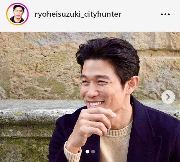 鈴木亮平の期間限定インスタグラムから