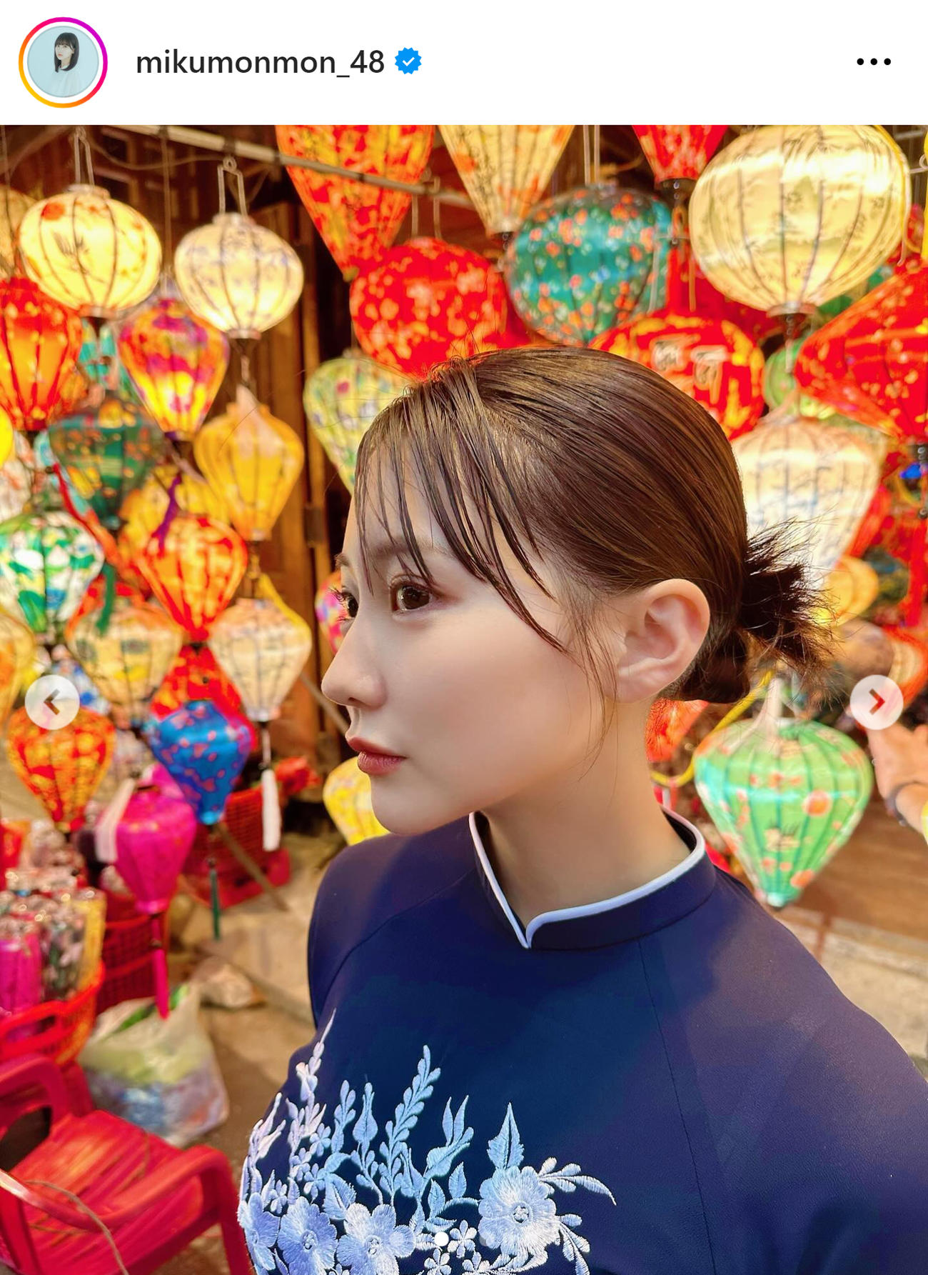 田中美久のインスタグラムから