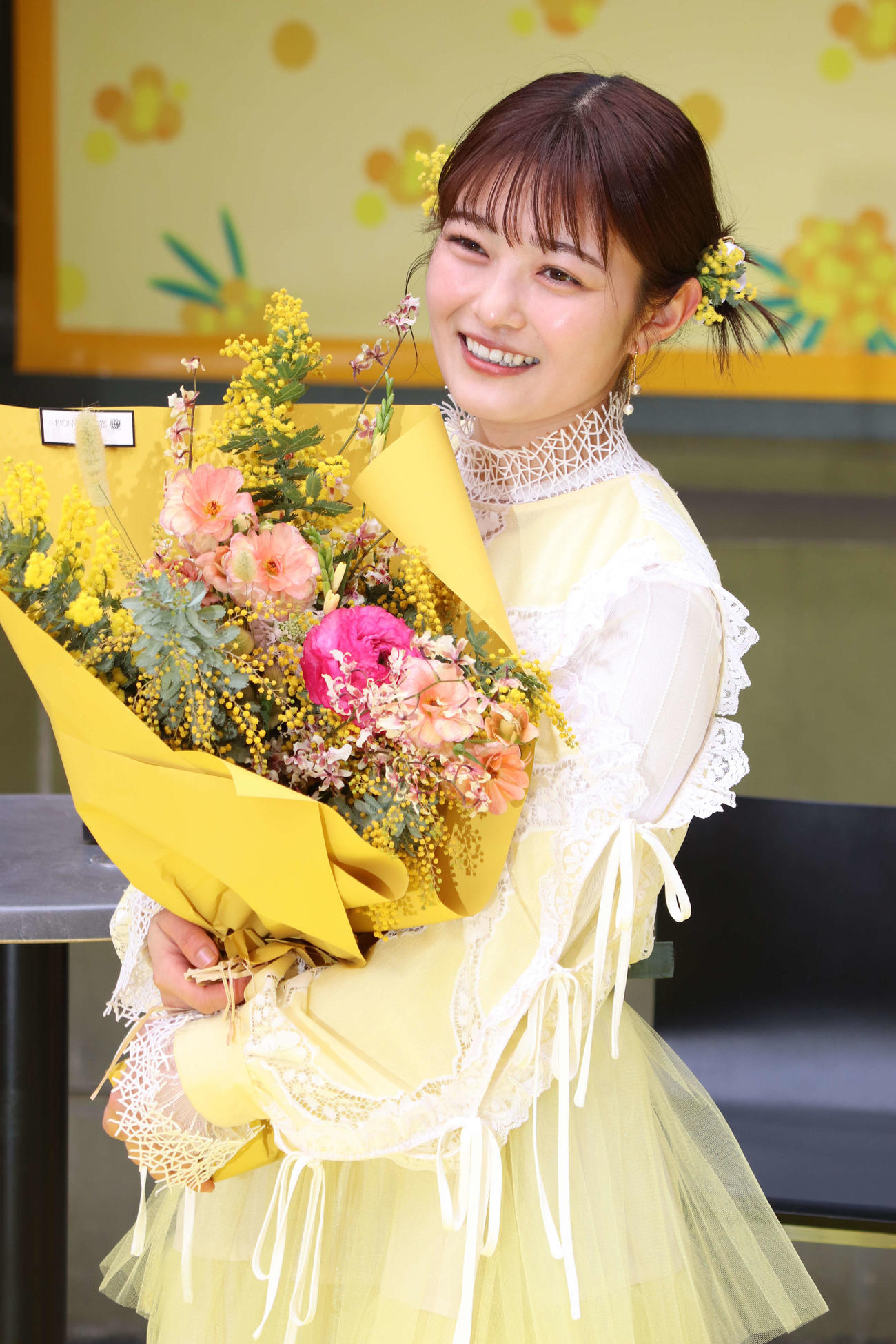 「MIMOSA FESTA 2024」スペシャルトークライブに登場した井上咲楽（撮影・加藤理沙）