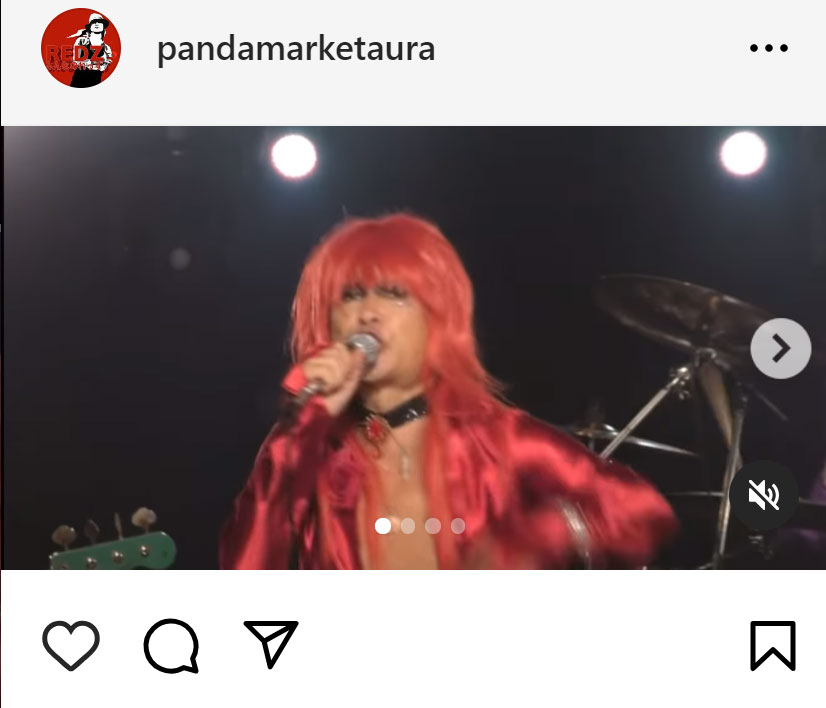 REDZのインスタグラムから