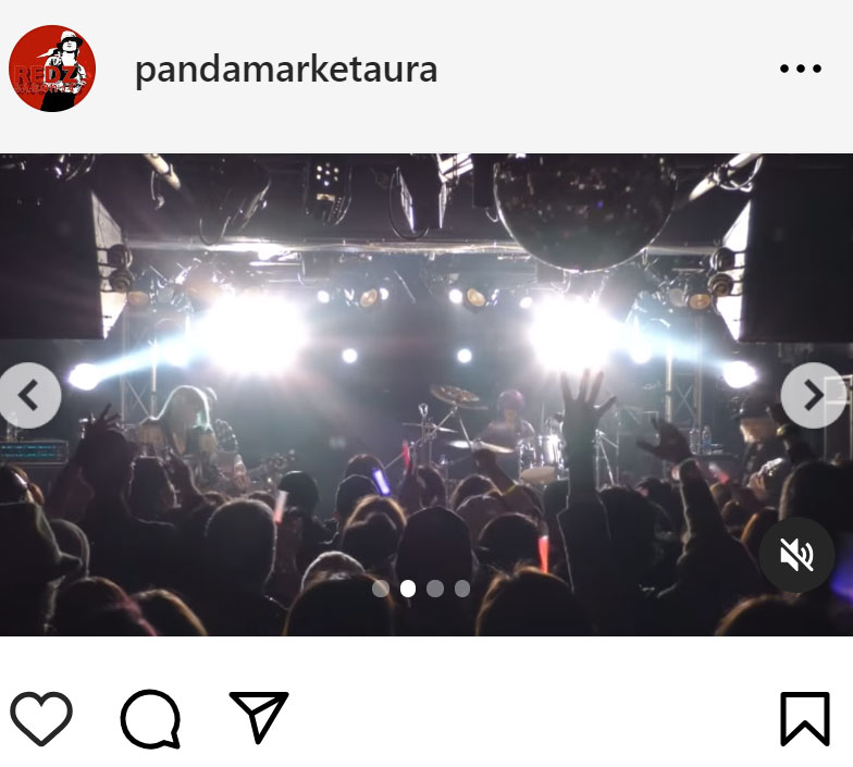 REDZのインスタグラムから