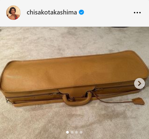 バイオリニスト高嶋ちさ子のインスタグラムから