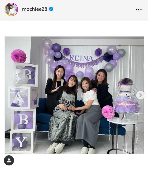 望月理恵フリーアナウンサーのインスタグラムから