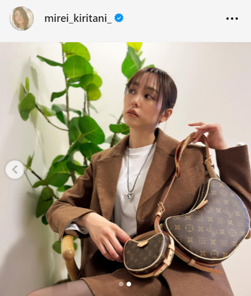 桐谷美玲のインスタグラムから