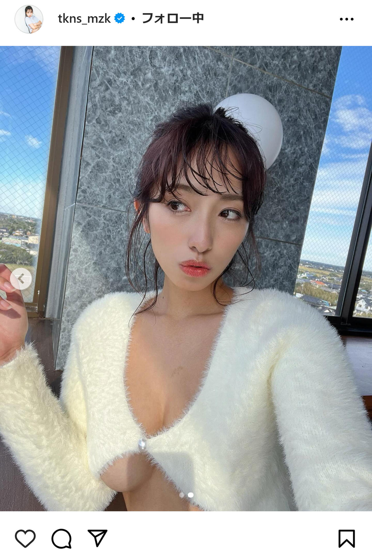 高梨瑞樹のインスタグラムから