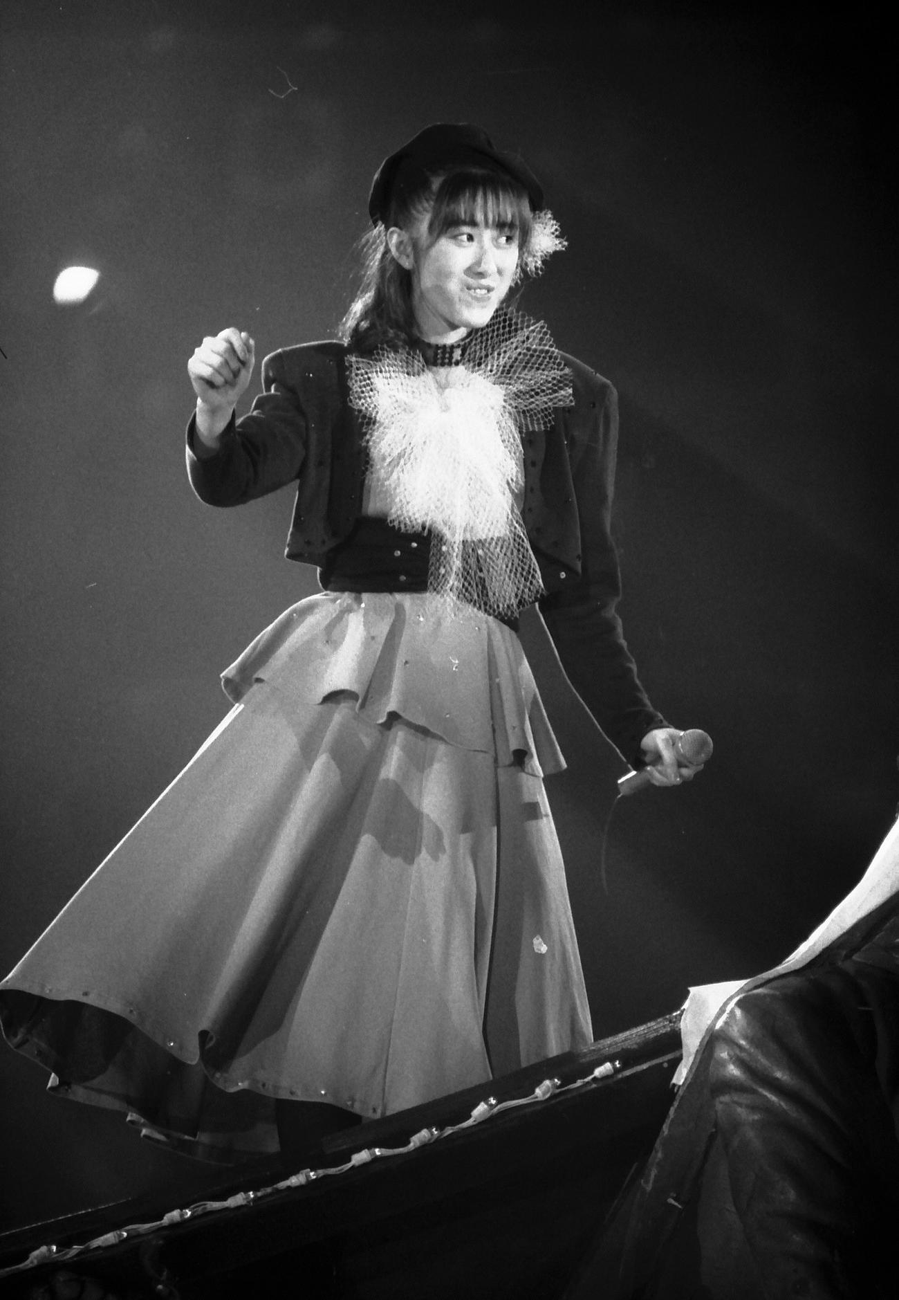 内海和子（1987年4月撮影）