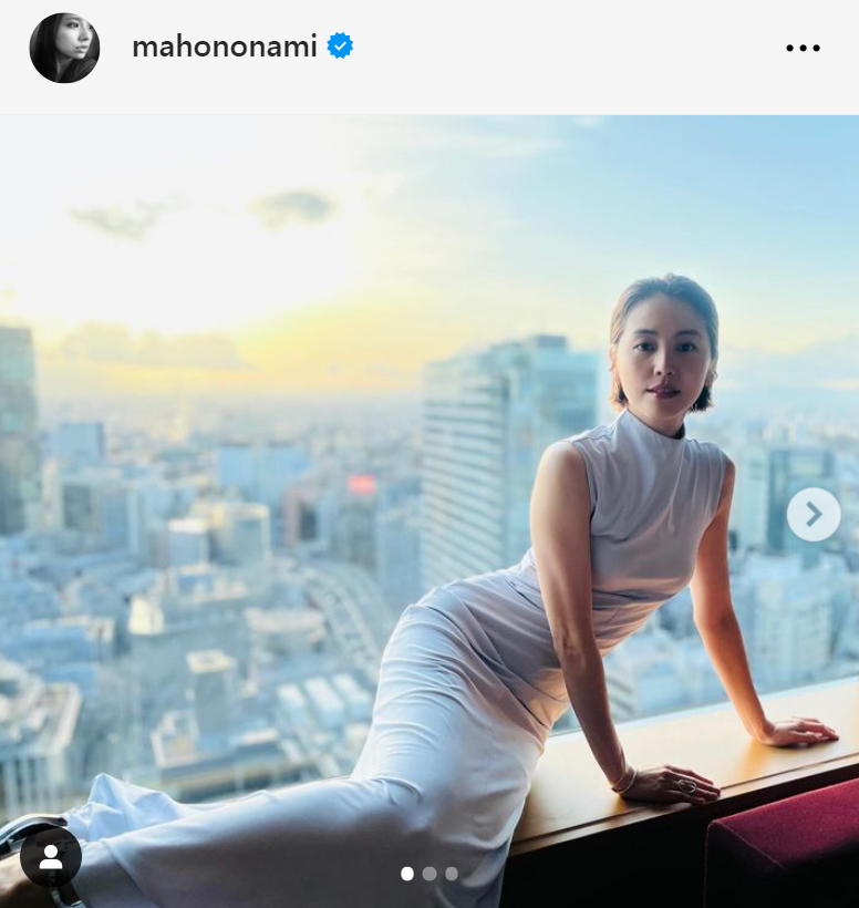 野波麻帆のインスタグラムから