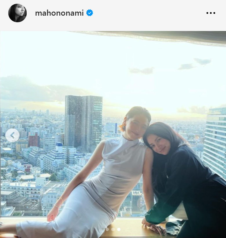 野波麻帆のインスタグラムから
