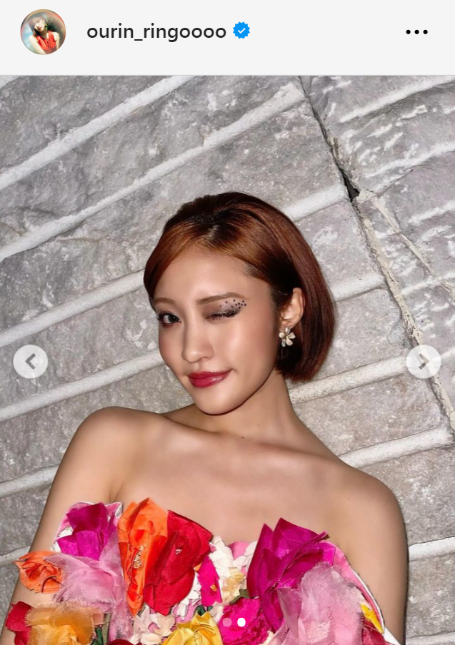 王林のインスタグラムから