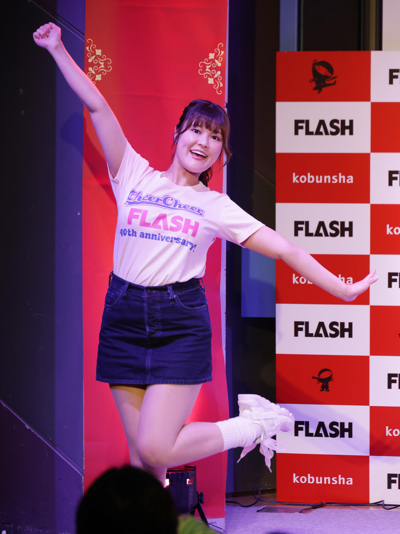 「チアチアFLASH～歴代ミスFLASH2度目の決起会～」に参加したmissha