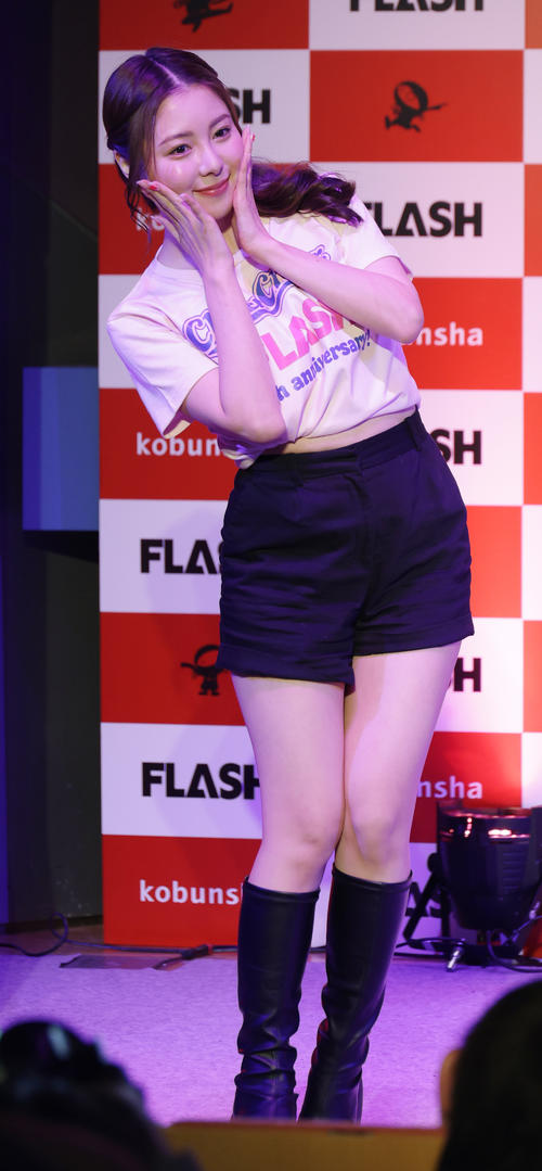 「チアチアFLASH～歴代ミスFLASH2度目の決起会～」に参加した橘舞
