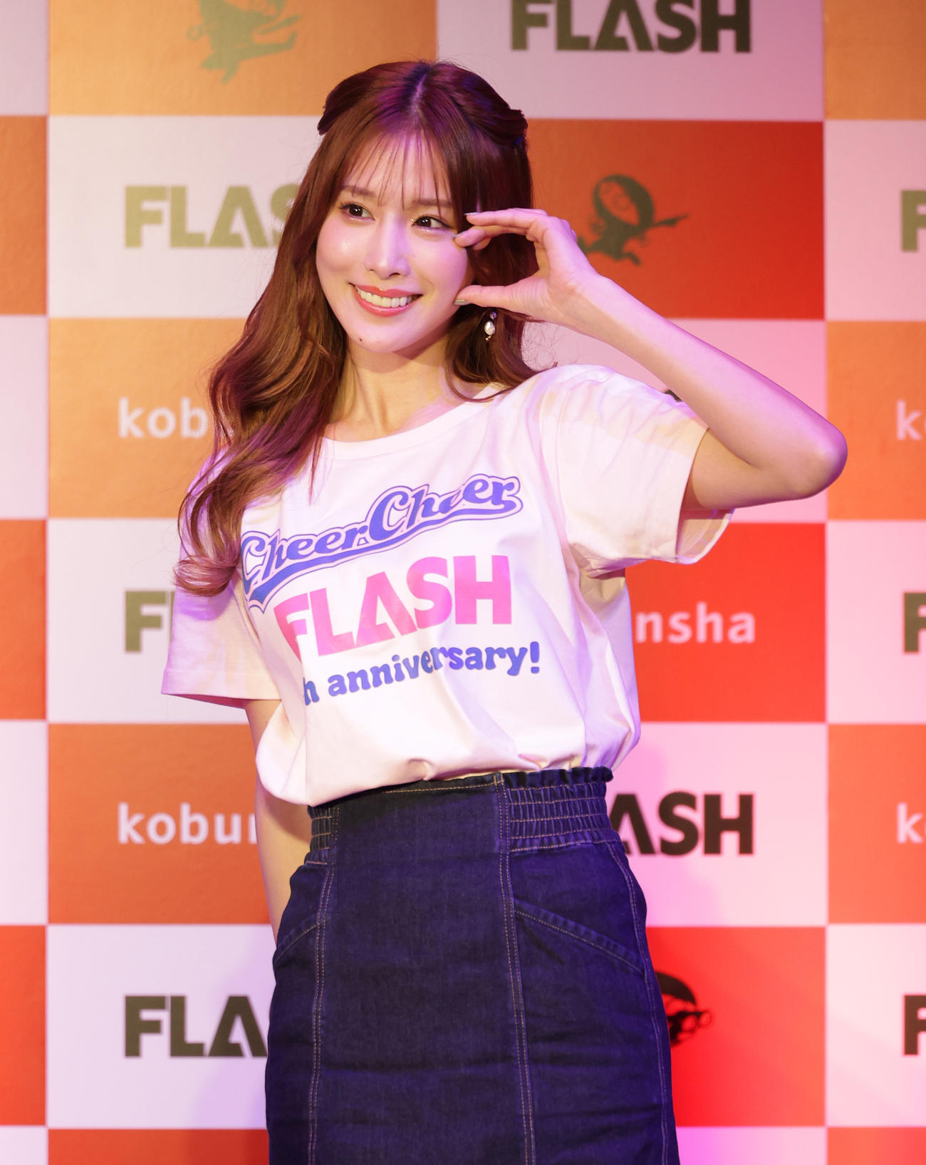「チアチアFLASH～歴代ミスFLASH2度目の決起会～」に参加した益田アンナ