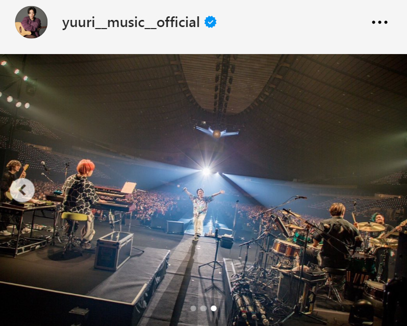 優里のインスタグラムから