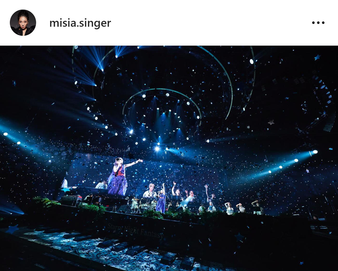 MISIAのインスタグラムから