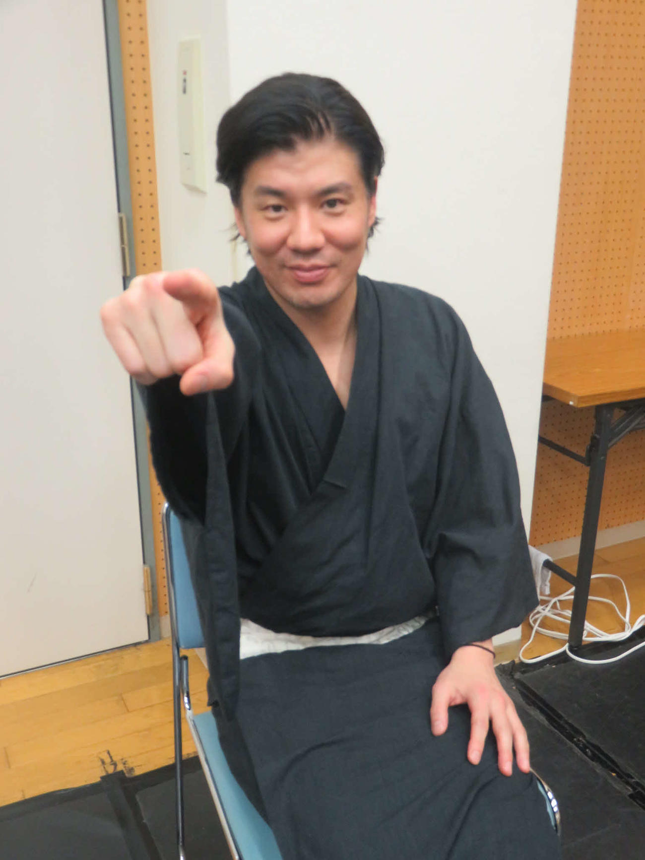 舞台「みんな出ておいで～」に出演する生島勇輝