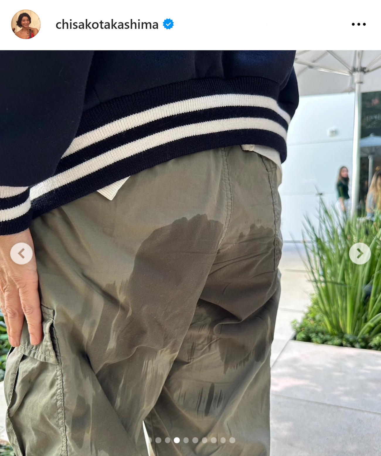 高嶋ちさ子のインスタグラムから