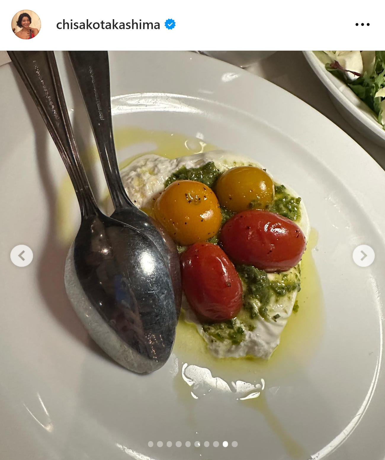高嶋ちさ子のインスタグラムから