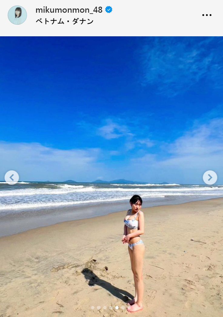 田中美久のインスタグラムから