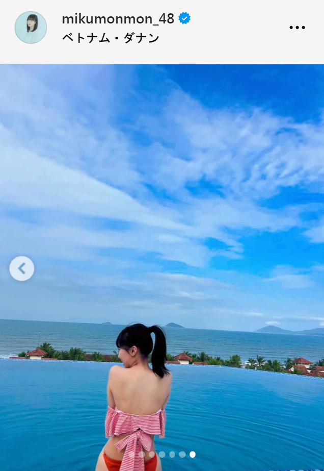 田中美久のインスタグラムから