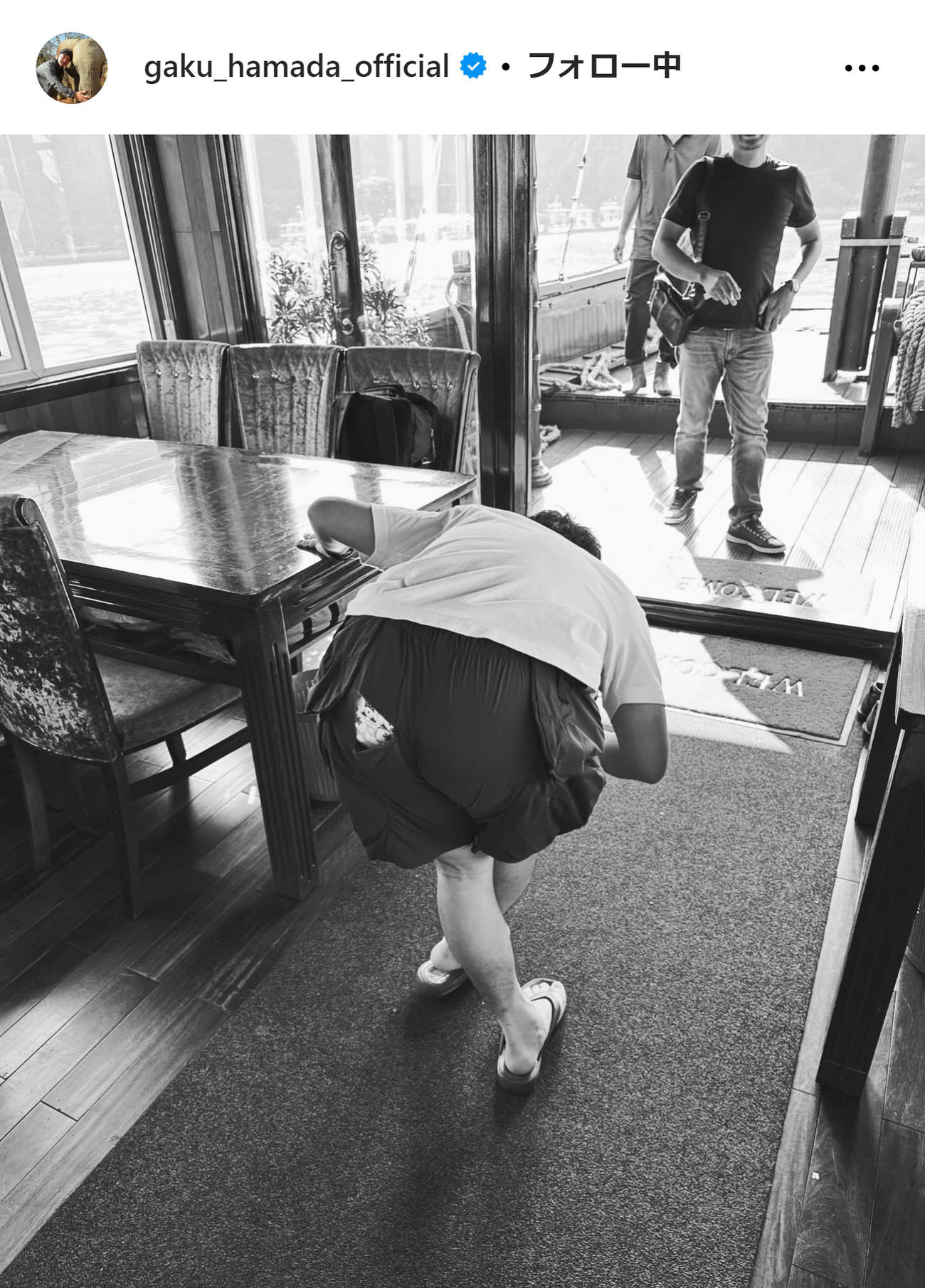 濱田岳のインスタグラムから