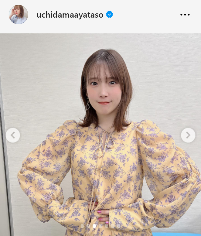 内田真礼のインスタグラムから