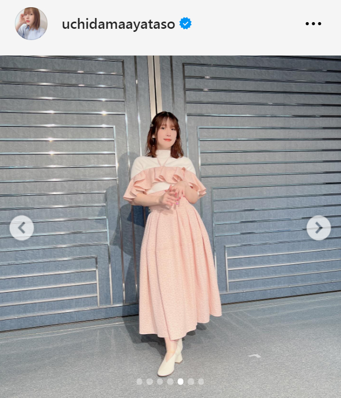 内田真礼のインスタグラムから