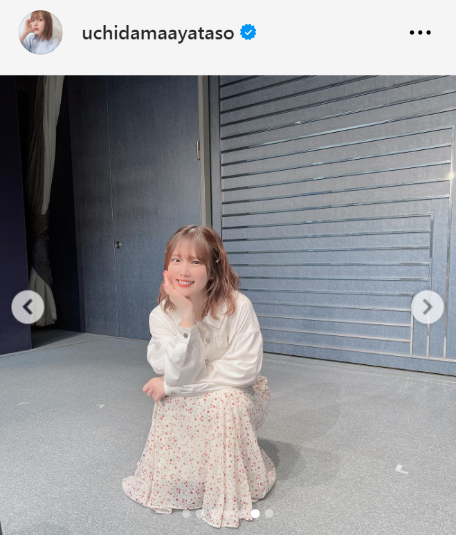 内田真礼のインスタグラムから