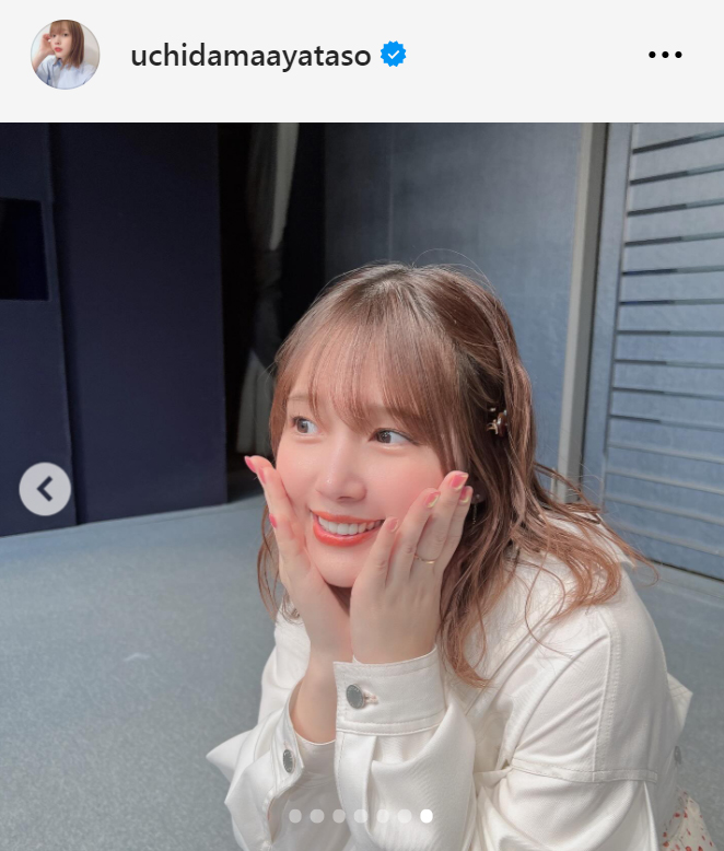 内田真礼のインスタグラムから