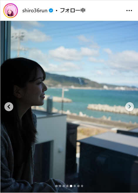 元NMB48の白間美瑠は家族旅行の様子をインスタグラムで公開した（インスタグラムから）