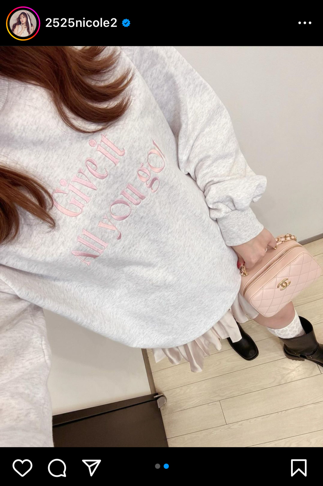 藤田ニコルのインスタグラムから