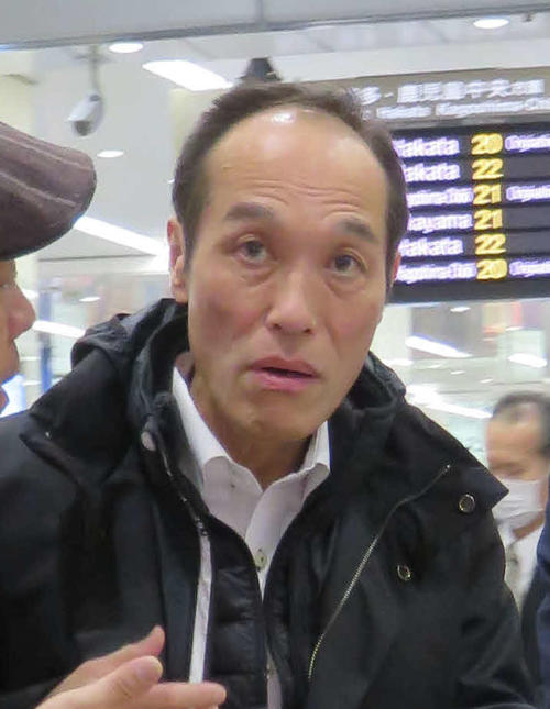 東国原英夫(2018年3月撮影)
