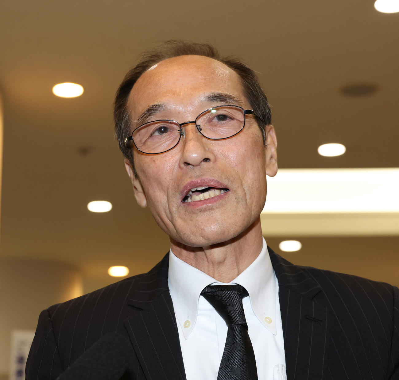 東国原英夫氏（2024年1月撮影）