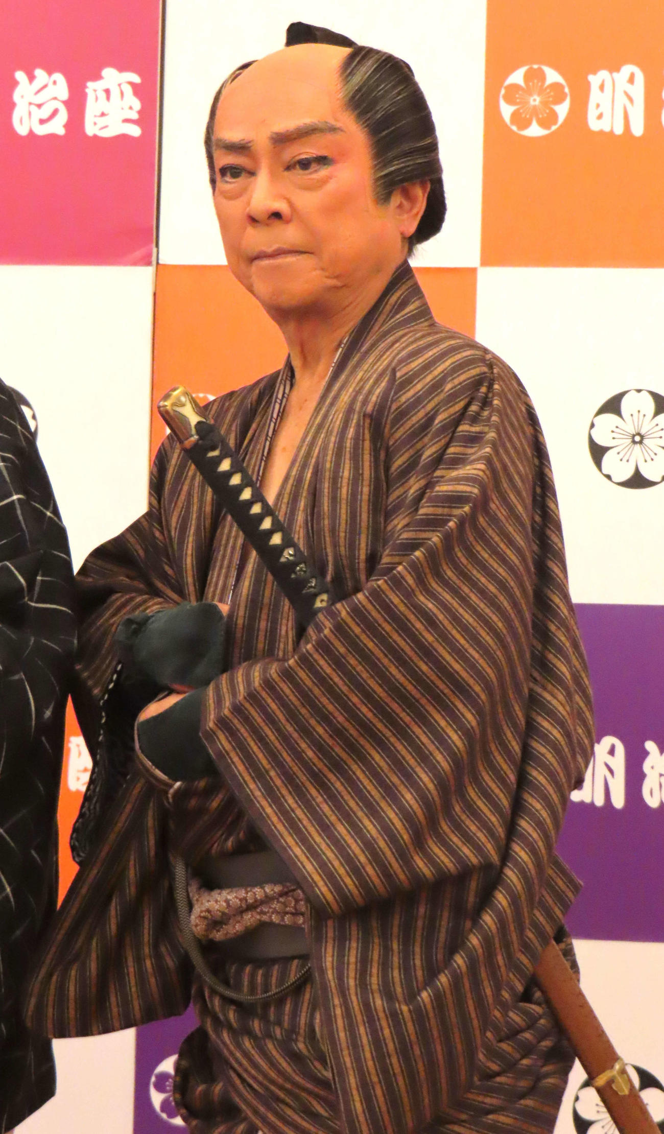 「福田こうへい特別公演」合同取材会に出席した桜木健一