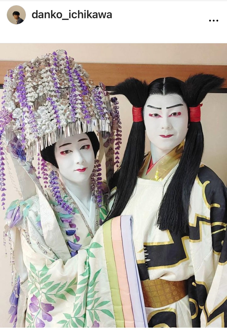 市川團子のインスタグラムから