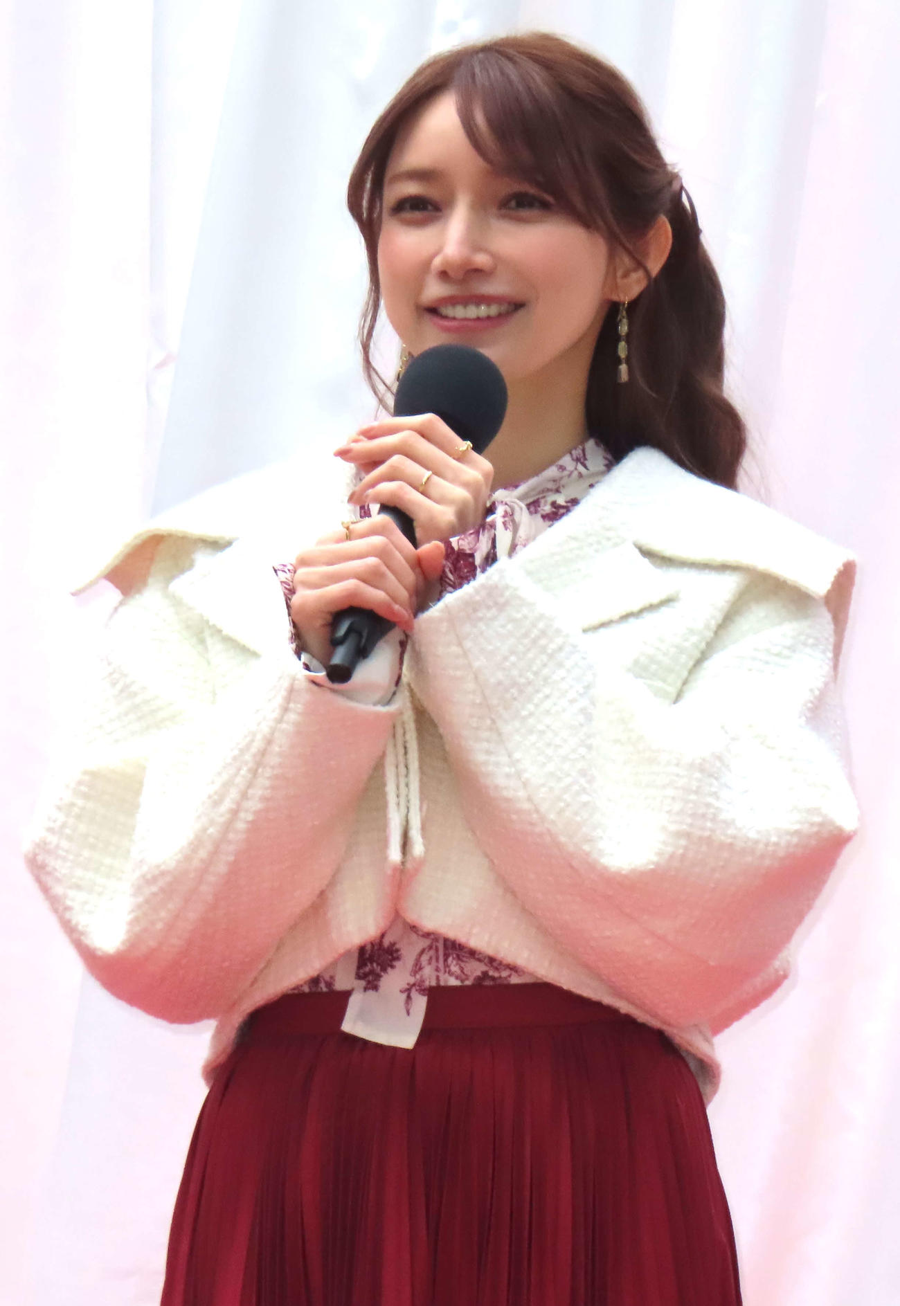 「あなたがまだ知らないビールの世界　Produced by SPRING VALLEY」記者発表会に登壇した後藤真希