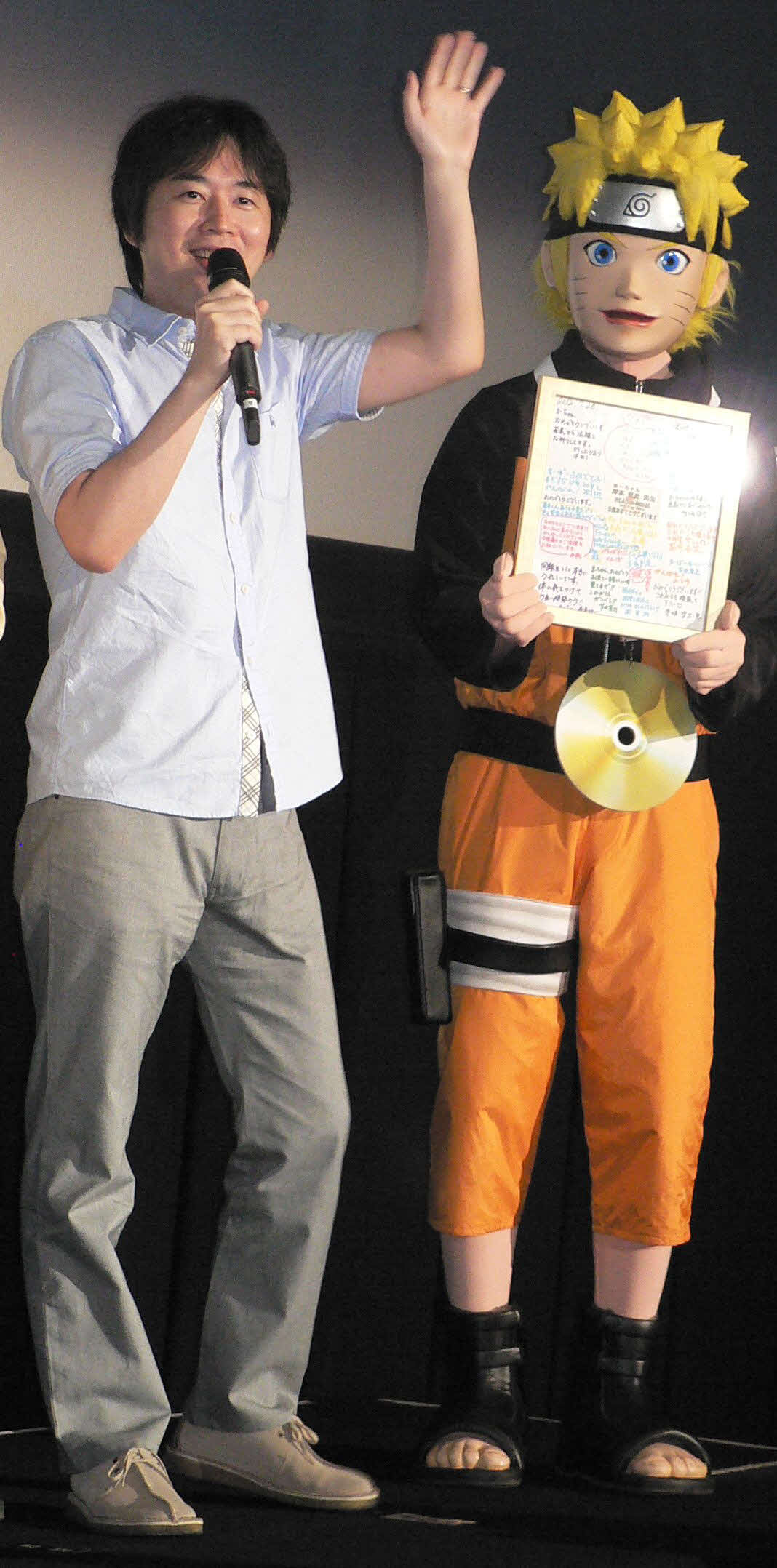 岸本斉史氏（2012年7月撮影）