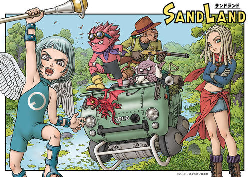 鳥山明氏が描き下ろした「SAND LAND」のイラスト(C)バード・スタジオ/集英社(C)SAND LAND製作委員会