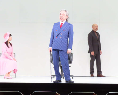 段田安則が主演舞台「リア王」意気込み聞かれジョーク「ダメだった場合は全部ショーンの責任」