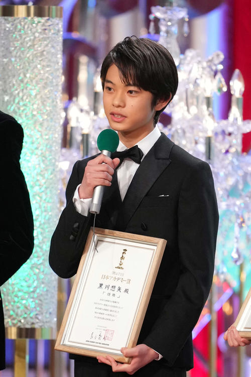 【日本アカデミー賞】「怪物」で新人俳優賞の黒川想矢「２つの自分と戦っている」と告白