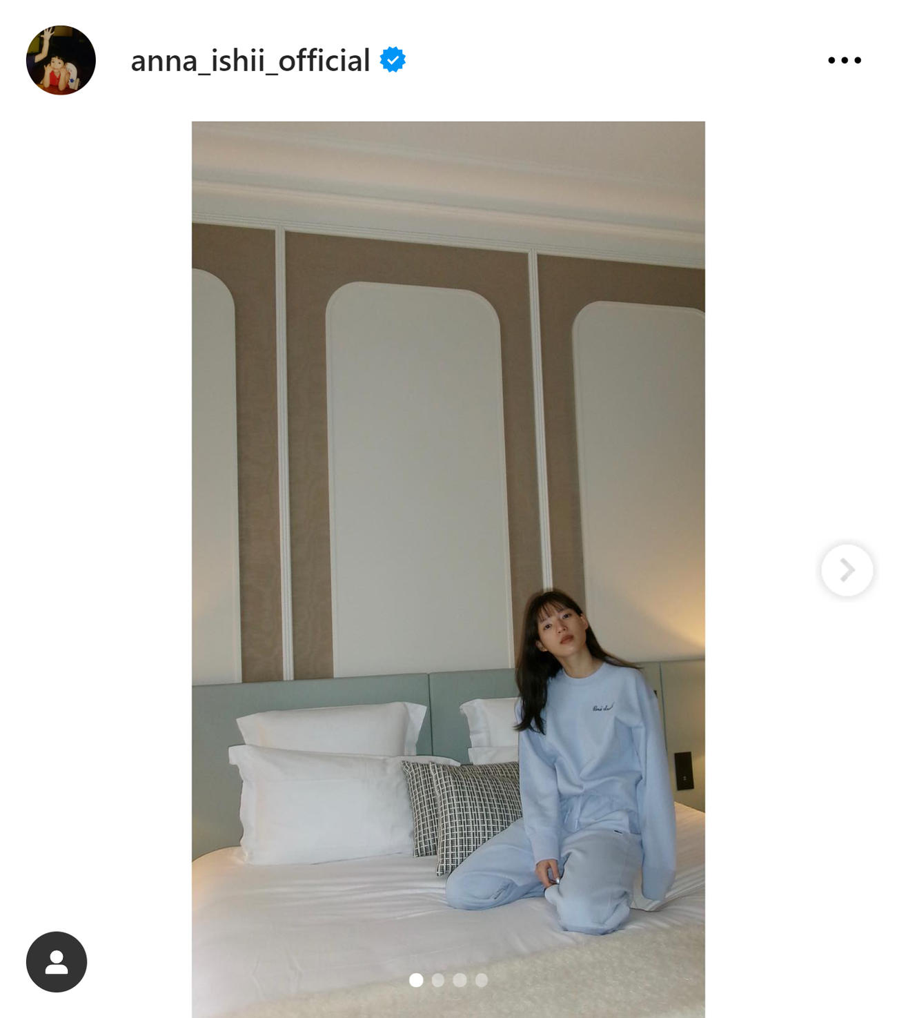 石井杏奈のインスタグラムから