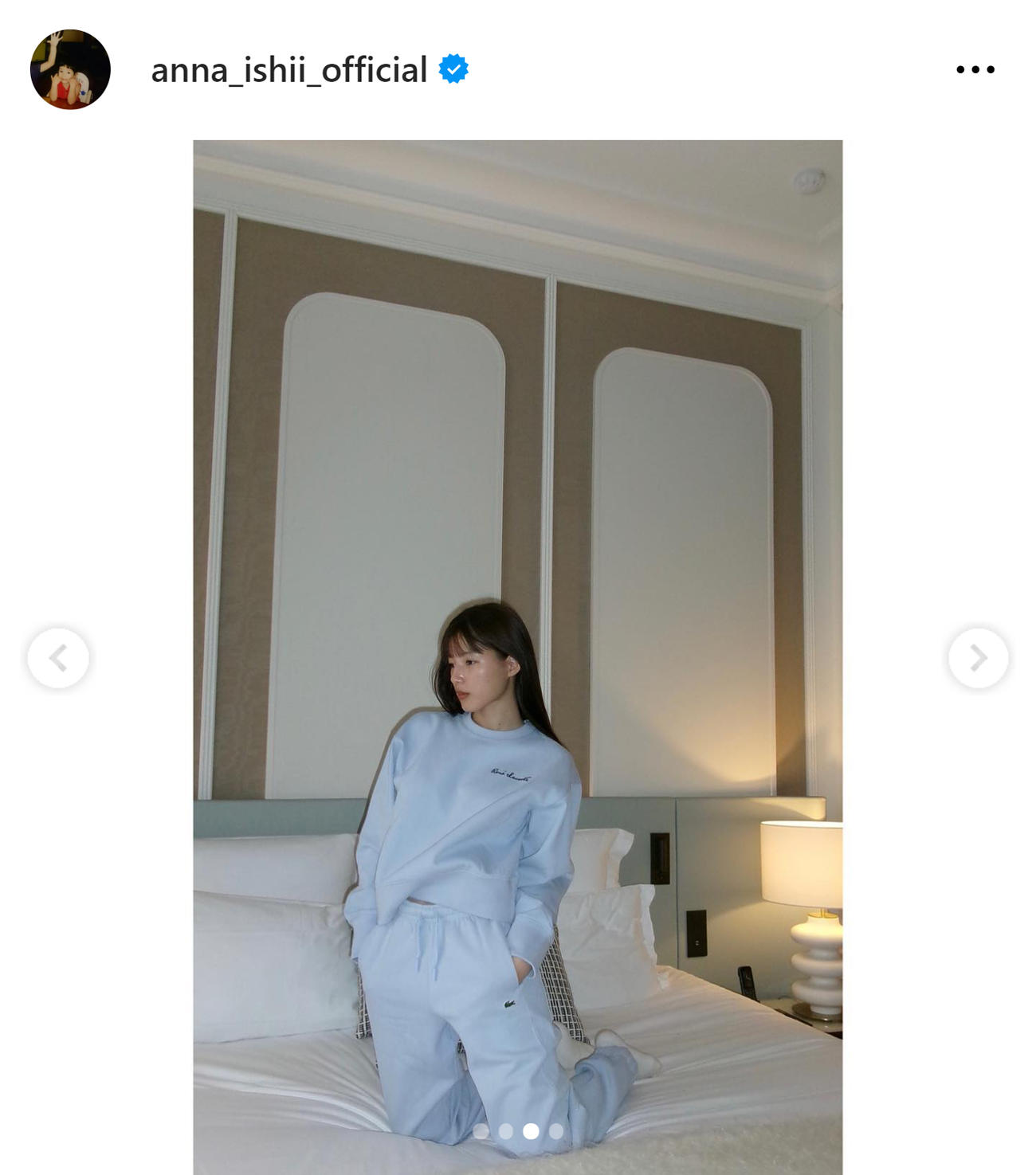 石井杏奈のインスタグラムから