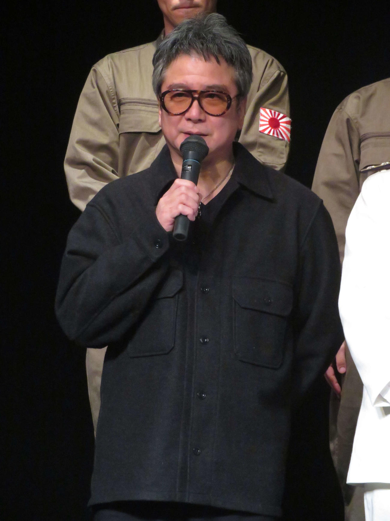 舞台「あゝ同期の桜」公開ゲネプロに出席した錦織一清