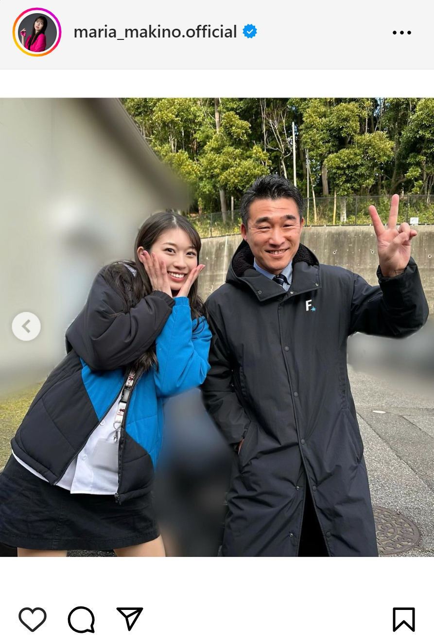 牧野真莉愛のインスタグラムから