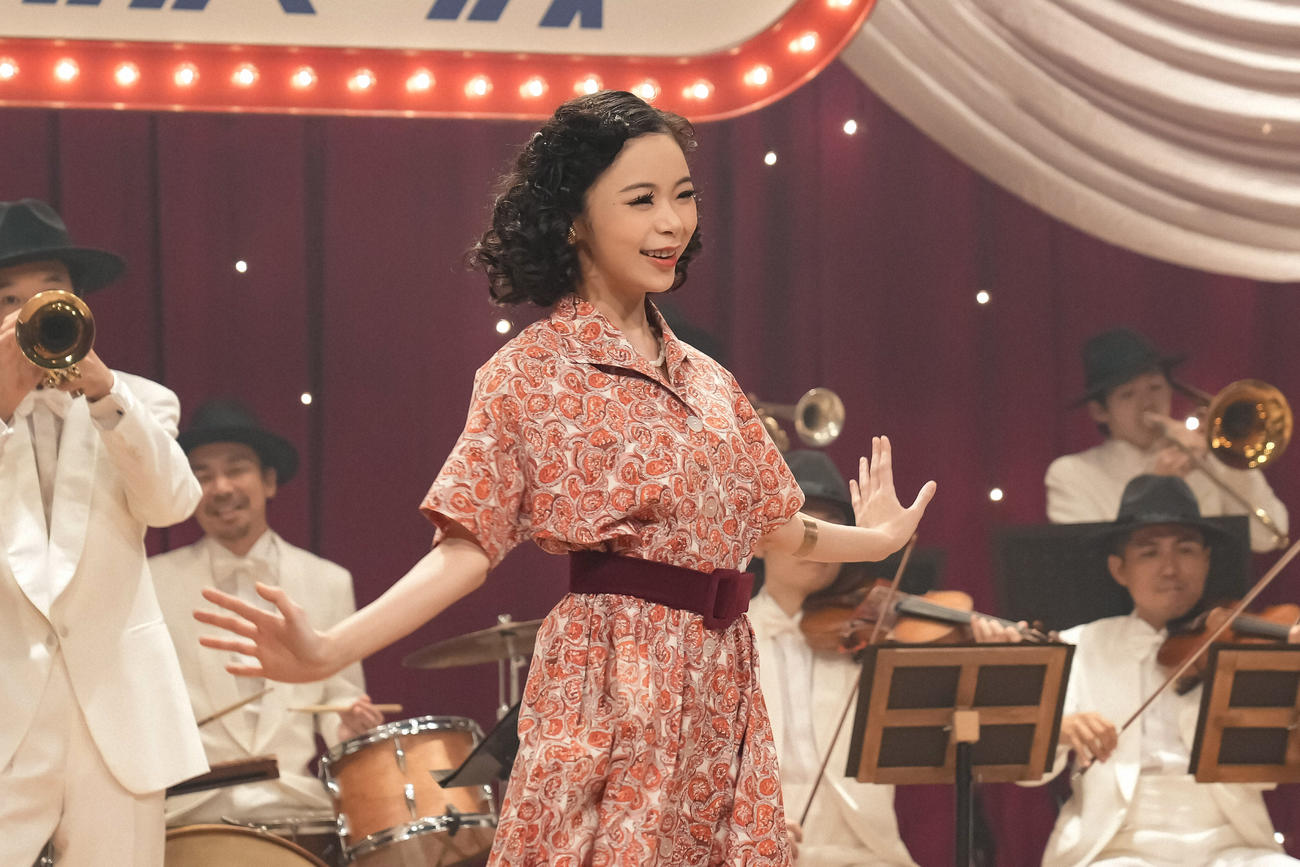 NHK連続テレビ小説「ブギウギ」の1場面（C）NHK