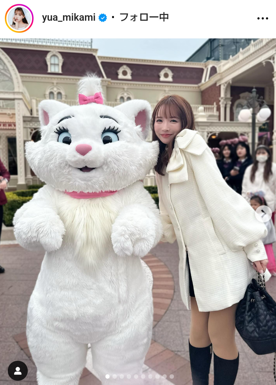 三上悠亜のインスタグラムから
