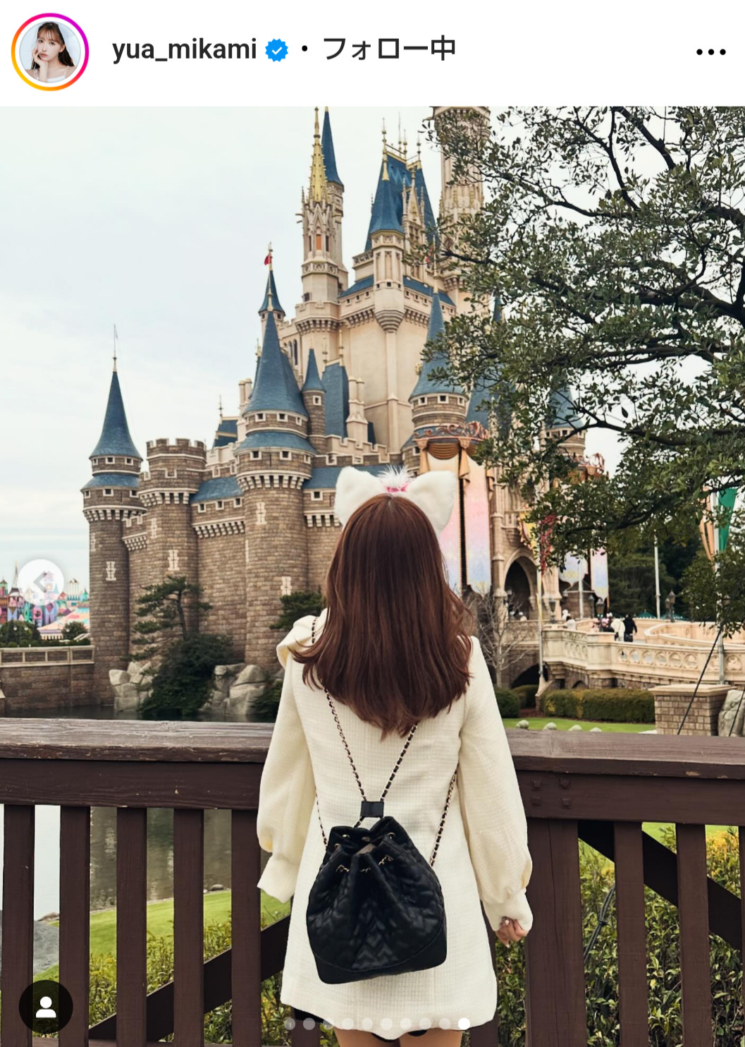 三上悠亜のインスタグラムから