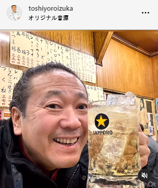 鎧塚俊彦氏のインスタグラムから