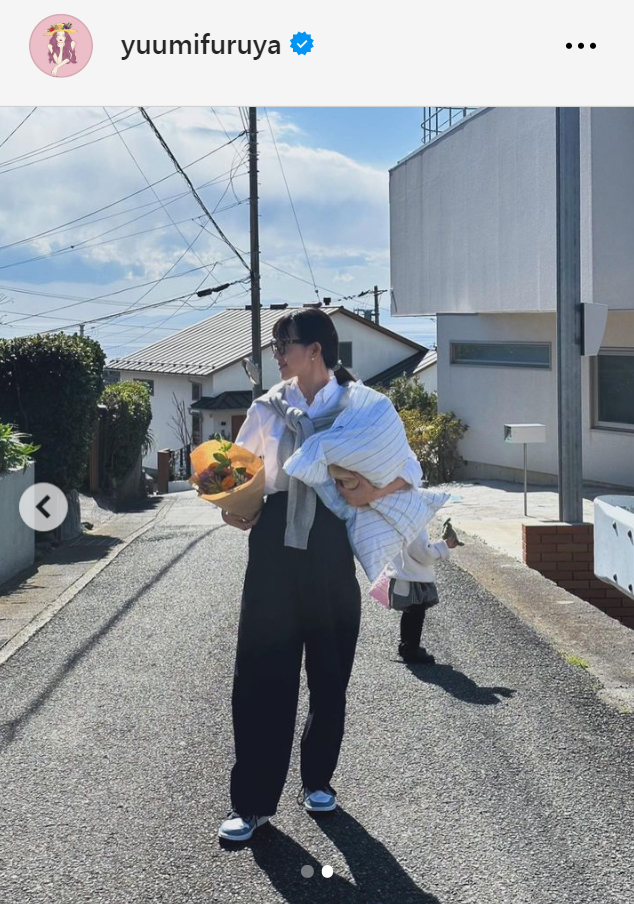 古谷有美アナのインスタグラムから
